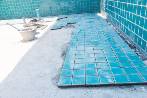 Cost of Pool Flooring Installation in Woodinville